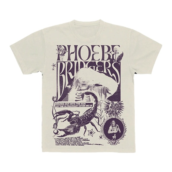 Phoebe Bridgers I Know The End Natural T-Shirt - Picture 3 of 4